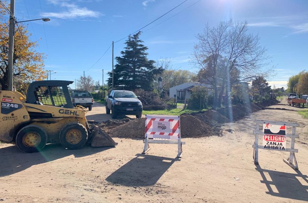 Zona Norte: se trabaja en la ampliación de la red de agua