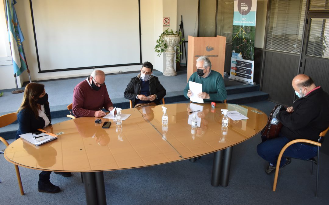 OSSE confirmó la extensión de la red de agua en Castagnino y La Laura