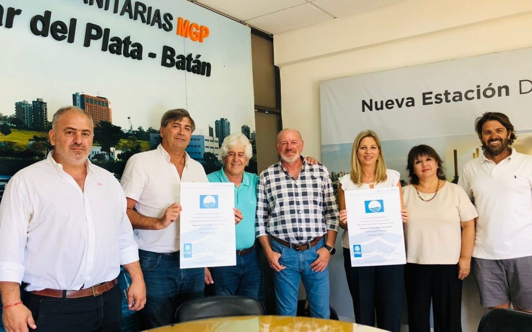 “Bandera Azul”: empresarios reconocieron labor de OSSE por monitoreos costeros