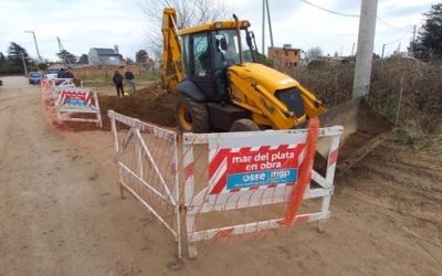 OSSE trabaja en la ampliación de la red de agua en Batán