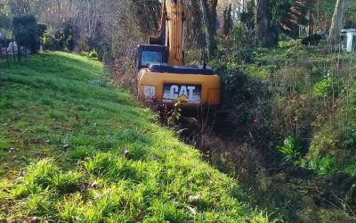 OSSE completó trabajos de limpieza en el Arroyo La Tapera