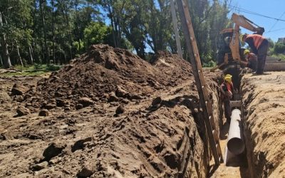 Comenzó la ejecución del Colector Cloacal Bosque Peralta Ramos