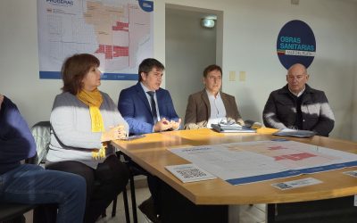 OSSE lanzó el PROGERAC para agilizar la extensión de las redes de agua y cloaca