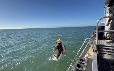 OSSE impulsa tareas clave de mantenimiento en el Emisario Submarino